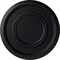 Ekena Millwork Federal Roped Large Ceiling Medallion (Fits Canopies up to 7 3/4"), 17 3/8"OD x 1 1/8"P, Steel Gray CM17FESGS - alternate 1
